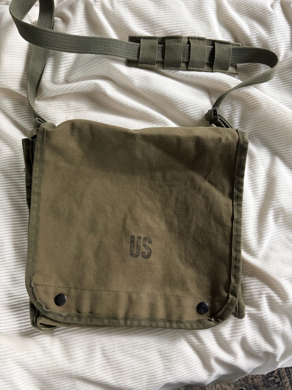 Vintage Army Map bag- perfect for daily use!